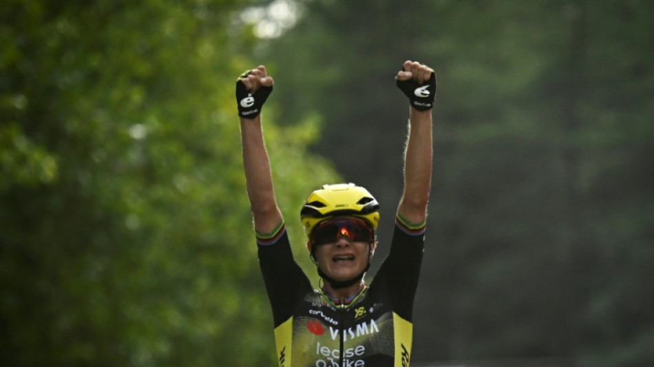 Cyclisme: la N&eacute;erlandaise Marianne Vos remporte la premi&egrave;re &eacute;tape du Tour de France 
