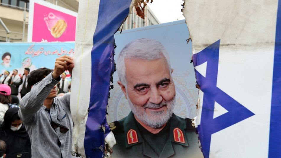 Miles de iraníes se manifiestan en apoyo a los palestinos