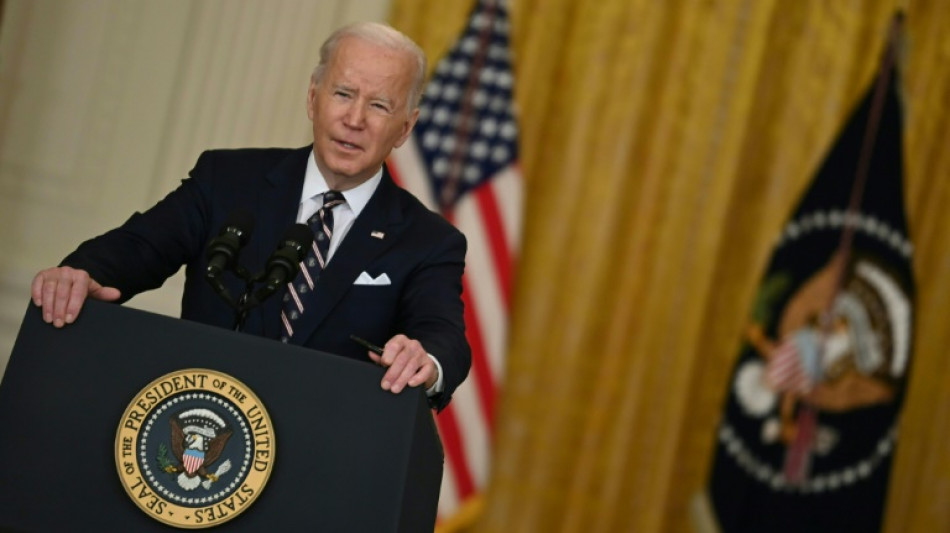 Invasion de l'Ukraine: Biden expose jeudi la riposte américaine