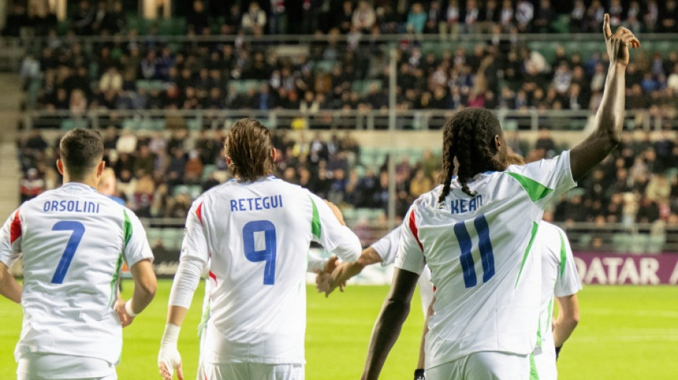Mondial-2026: l'Italie encha&icirc;ne en Estonie mais ne se rapproche pas de l'Am&eacute;rique