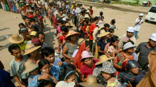 Protest as quake-hit Myanmar junta chief joins Bangkok summit