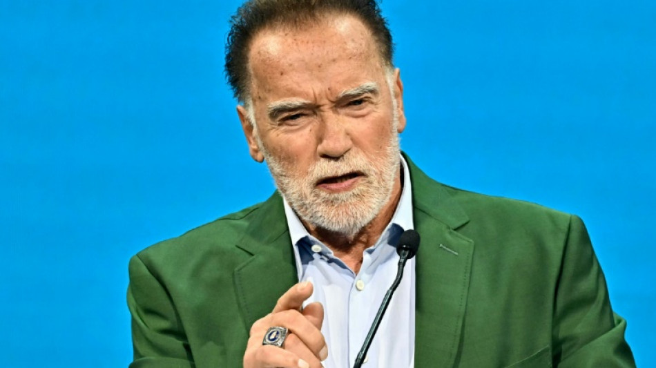 Schwarzenegger surpreende passageiros do metr&ocirc; de Viena com mensagem sobre o clima