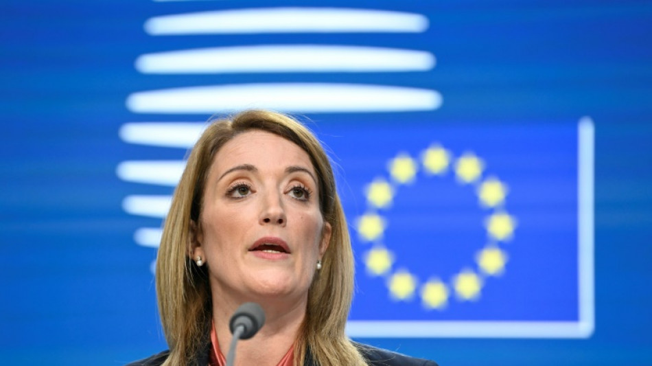 Presidenta del Parlamento Europeo promete medidas para enfrentar corrupción e "interferencia extranjera"