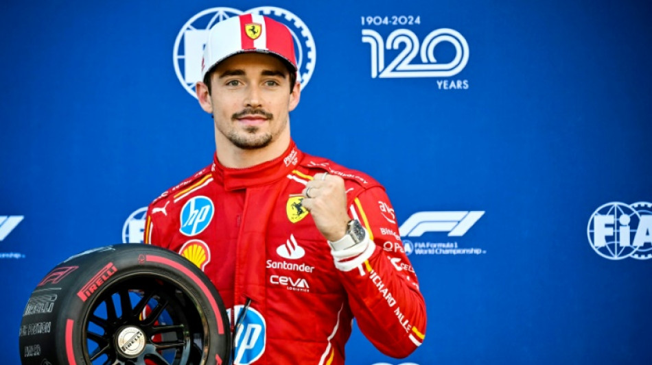 Charles Leclerc faz a pole position do GP de M&ocirc;naco de F1