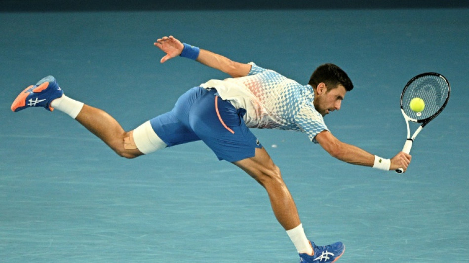Open d'Australie: "Je peux aller au bout", annonce Djokovic