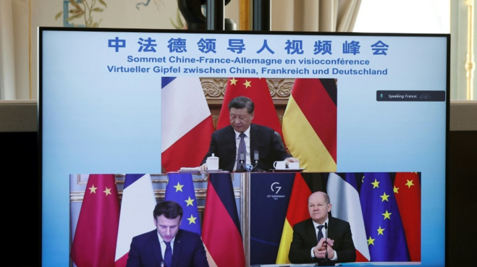 Scholz, Macron und Xi fordern 