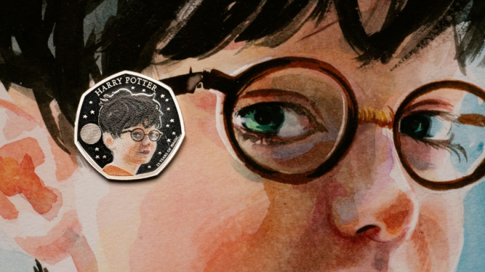 Harry Potter, en monedas brit&aacute;nicas
