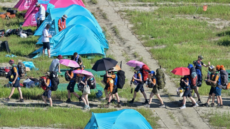 Scouts begin S. Korea jamboree evacuation over extreme weather challenges