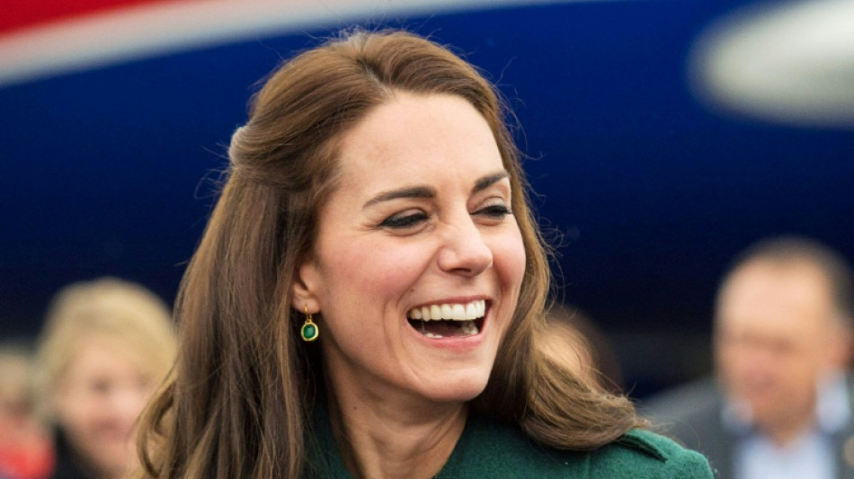 La princesse Kate accueillie avec enthousiasme en Italie