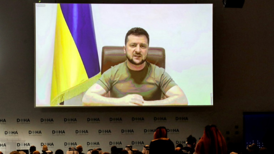 Ukrainischer Präsident fordert erneut Lieferung von schweren Waffen