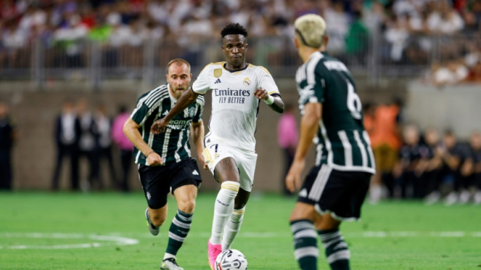 Vini Jr marca mas Real Madrid perde para Juventus (3-1) no encerramento da pr&eacute;-temporada nos EUA