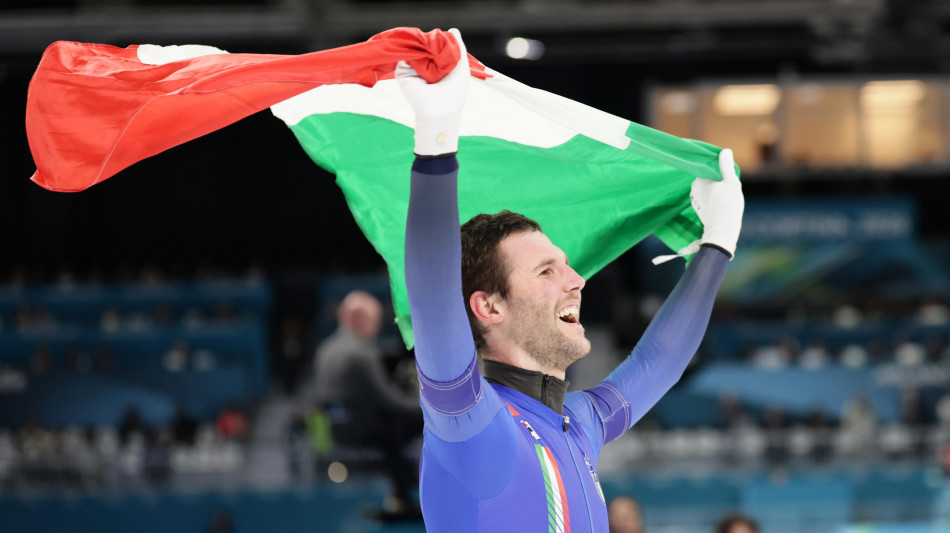 Milano Cortina: Giovannini esulta come Steph Curry mimando la buonanotte