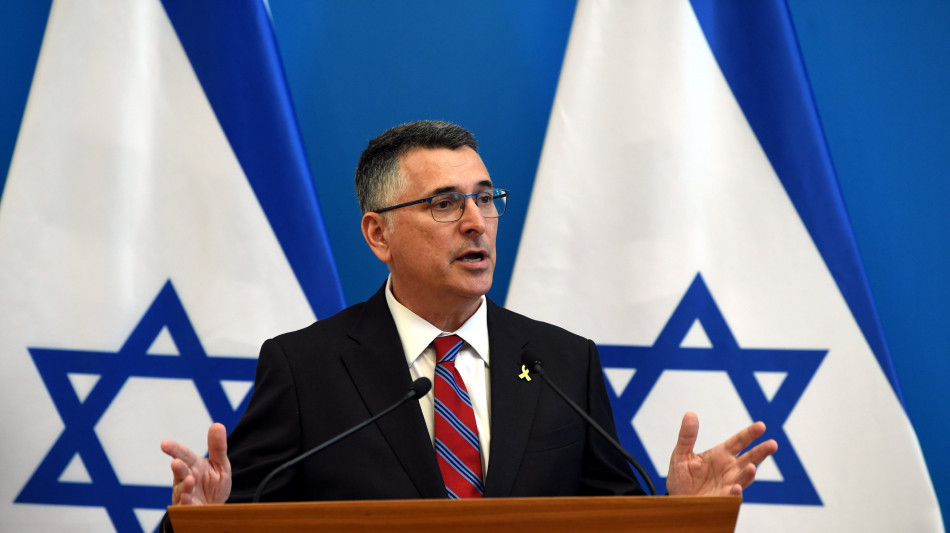 Sa'ar, 'accettata proposta Trump, Hamas deponga armi'