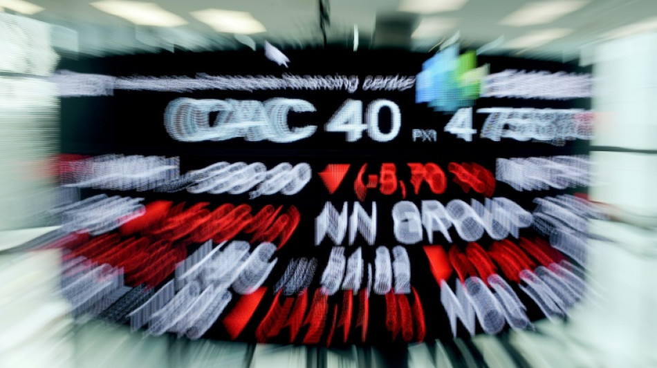 Forte baisse en cl&ocirc;ture des Bourses europ&eacute;ennes
