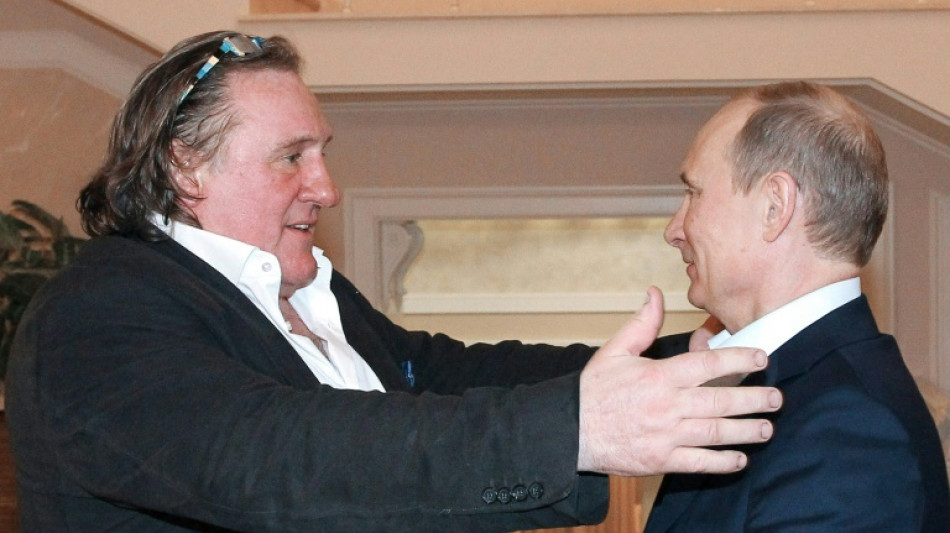 El actor Gerard Depardieu, exadmirador de Putin, denuncia sus "inaceptables derivas"