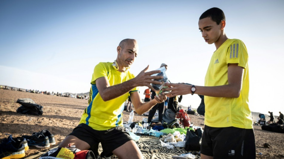 El Maratón des Sables, un regalo de 86 km para un joven atleta español