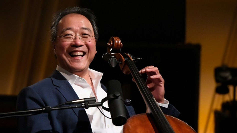 Violonchelista estadounidense Yo Yo Ma gana premio sueco de un mill&oacute;n de d&oacute;lares