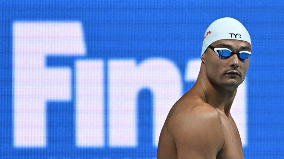 Mondiaux de natation: Manaudou appr&eacute;cie "la fra&icirc;cheur" des Bleus