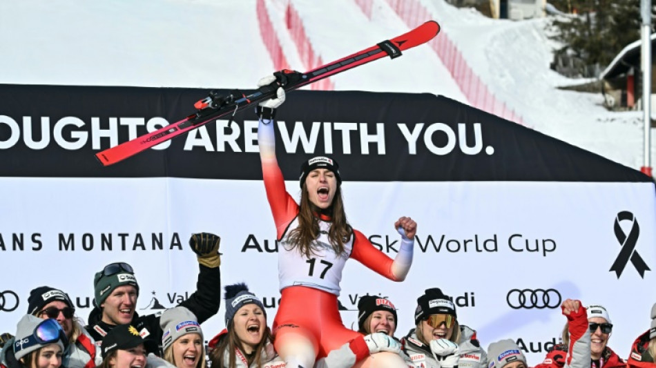 Ski: &agrave; Crans-Montana, la locale Malorie Blanc remporte le dernier super-G avant les Jeux