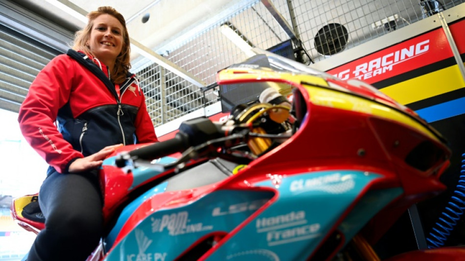 24 Heures motos: M&eacute;lodie Coignard, pilote au nom de l'&eacute;galit&eacute; hommes-femmes