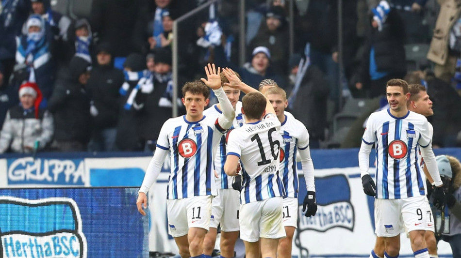 Gedr&auml;nge an der Zweitliga-Spitze - Hertha kommt in Fahrt
