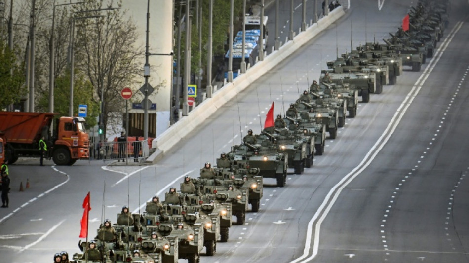 Ukraine fires drones on Moscow days before WWII parade