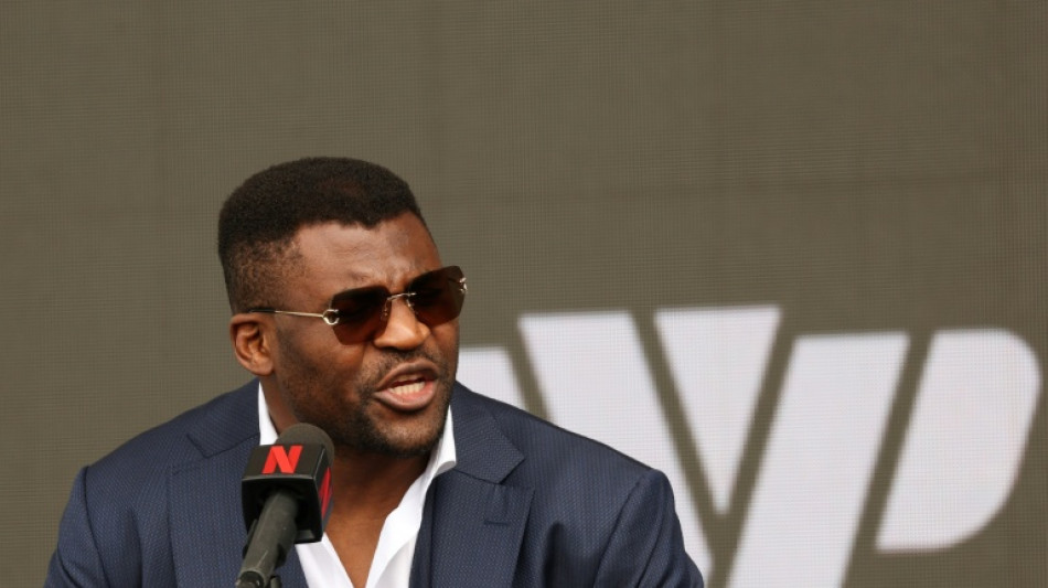 MMA: "Ce n'est pas mon &acirc;ge qui combat", assure Ngannou, 39 ans (&agrave; l'AFP)