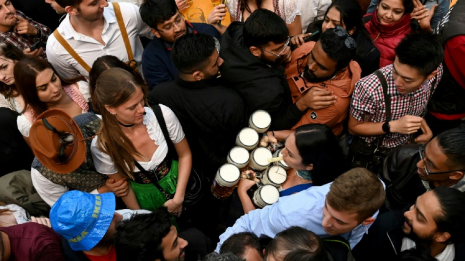 Apertura de la Fiesta de la Cerveza en Múnich tras dos años de abstinencia