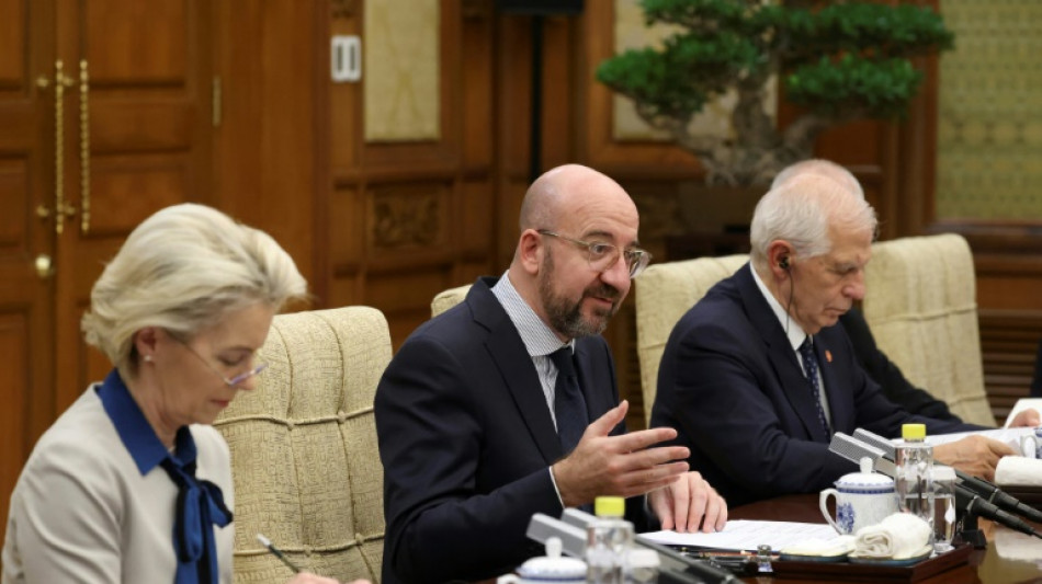 A P&eacute;kin, von der Leyen veut aborder "d&eacute;s&eacute;quilibres et diff&eacute;rends" entre Chine et UE