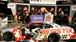 Piloto da Nascar fratura clav&iacute;cula em queda ao comemorar vit&oacute;ria