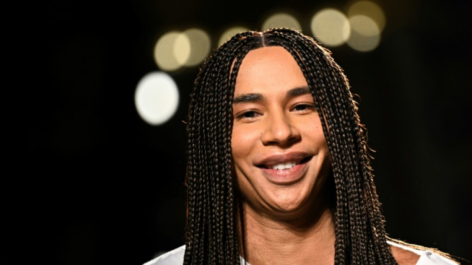 Star designer Rousteing quits fashion group Balmain