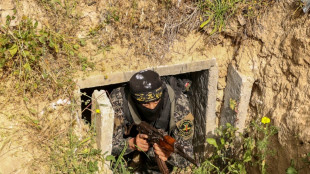 Milicianos palestinos se preparan en sus t&uacute;neles de Gaza para posible escalada con Israel