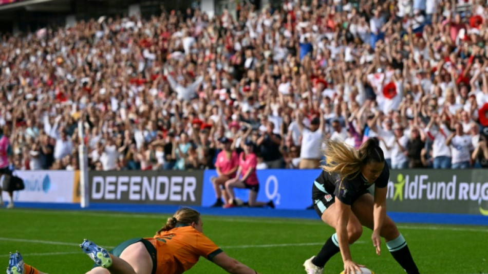 England down Australia, face Scotland in Women's Rugby World Cup quarter-finals