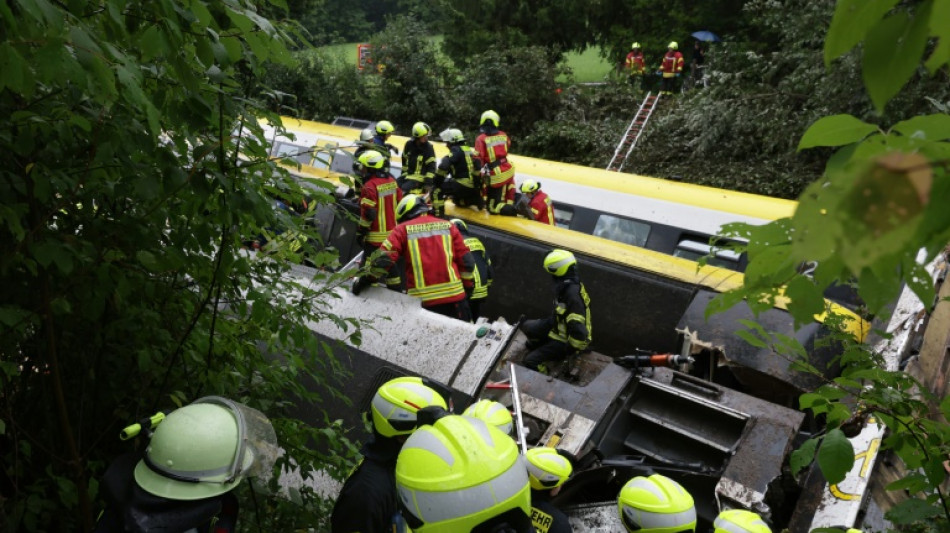 Allemagne: trois morts et des bless&eacute;s dans le d&eacute;raillement d'un train