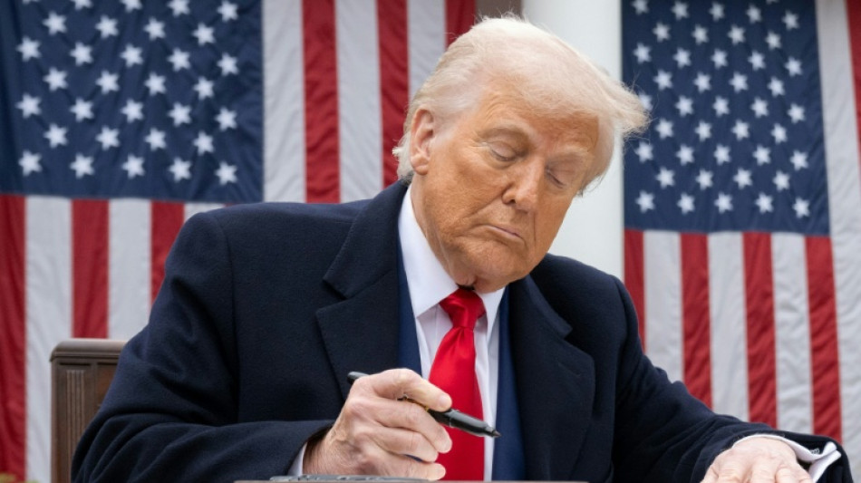 Stocks, dollar and oil sink as gold hits high on Trump tariffs