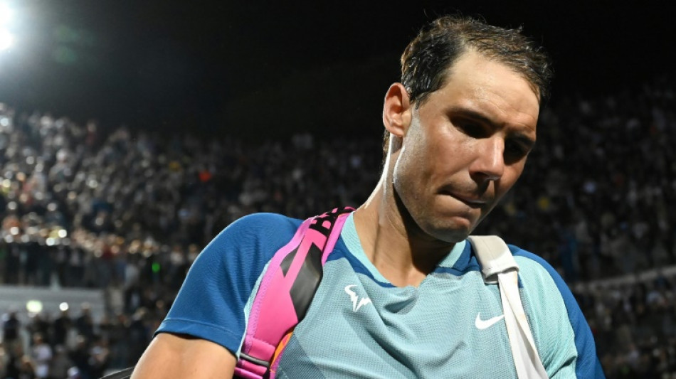 Tennis: Nadal bless&eacute; et &eacute;limin&eacute; &agrave; Rome dix jours avant Roland-Garros