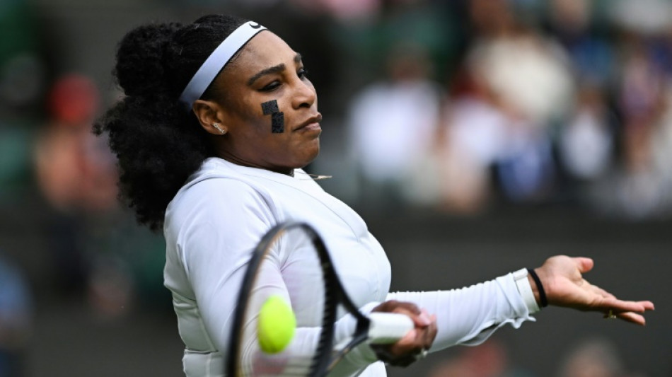 Wimbledon: Serena Williams rejoue en comp&eacute;tition en simple apr&egrave;s un an d'absence