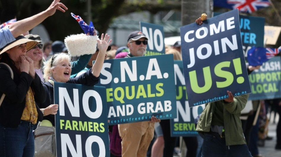 Nouvelle-Z&eacute;lande: des tracteurs dans les villes contre la taxation des pets de vache