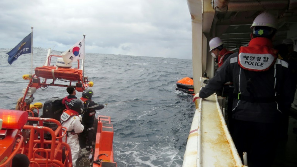 Eight missing after ship sinks between Japan, S. Korea