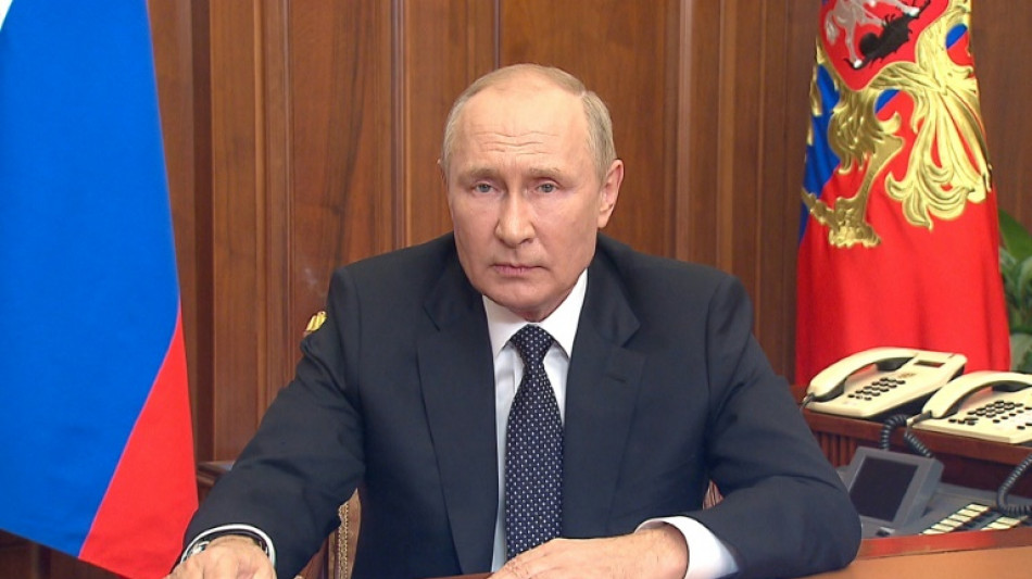 Putin moviliza a reservistas en Ucrania y afirma estar dispuesto a usar 