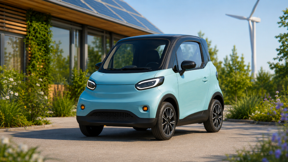 Klein, effizient und revolution&auml;r: Das IPOP‑Elektroauto aus dem Elsass