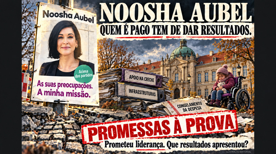 Noosha Aubel: fracasso na lideran&ccedil;a em vez de um novo come&ccedil;o &mdash; estar&aacute; a presidente da C&acirc;mara de Potsdam &agrave; altura do cargo?