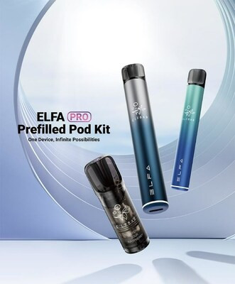 ELFA PRO: upgraded version of widely-welcome prefilled pod kit