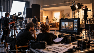 KI Filmproduktion &ouml;ffnet das Kino f&uuml;r Ideen, die bisher am Budget scheiterten. Echte Filmemacher statt Prompt-Bastler.